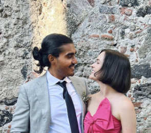 Adarsh and Kirsten